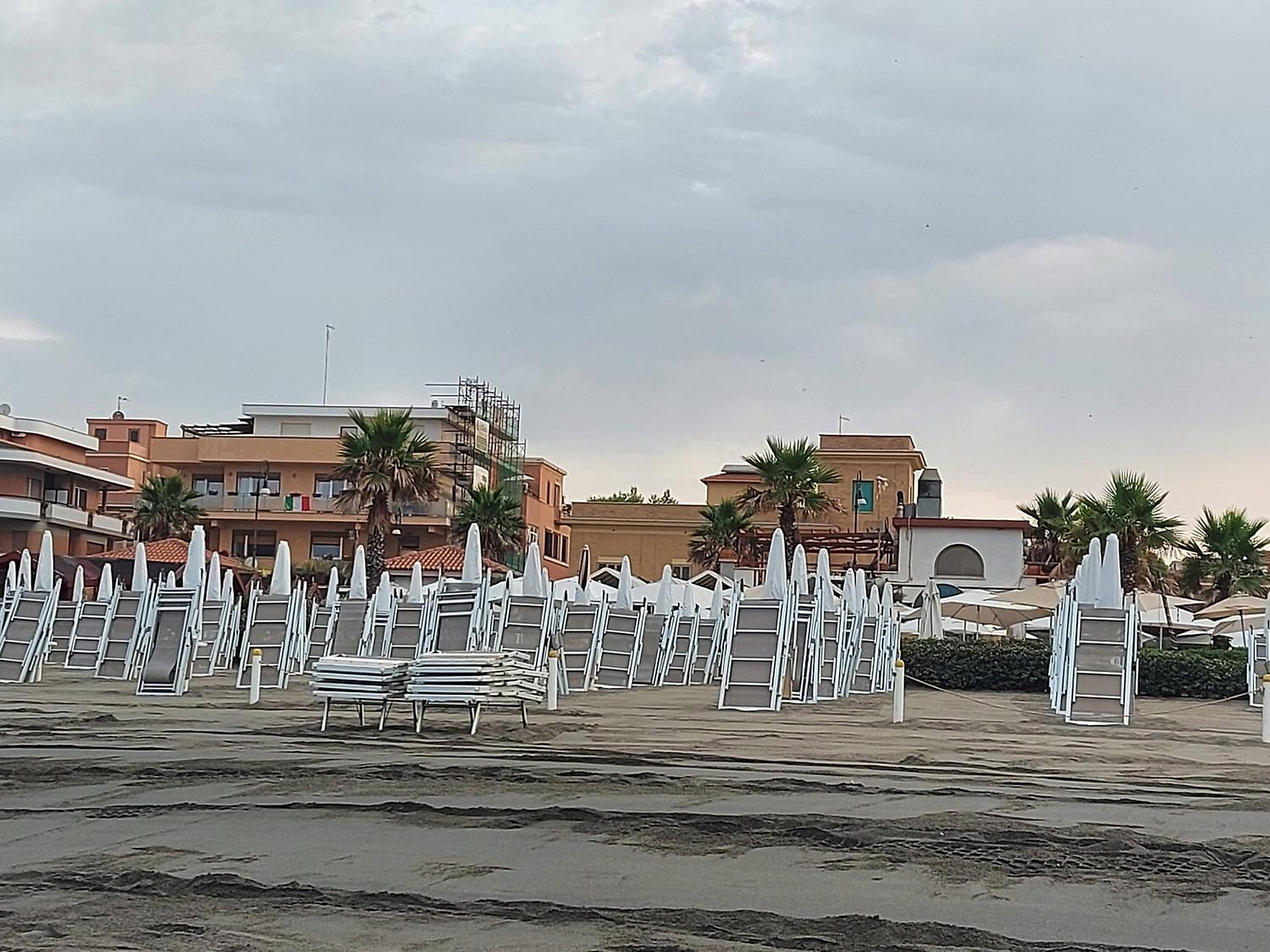 Street scene in Lido di Ostia Levante
