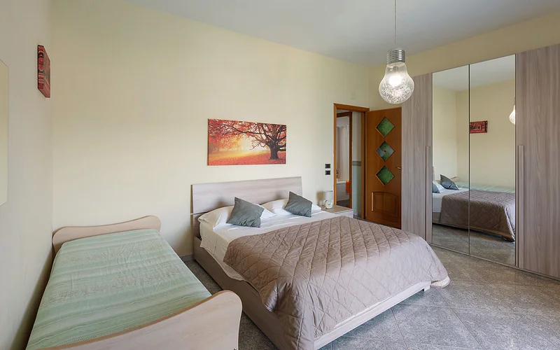 Room 'Tripla Con Vista Montagna' with Mountain View, Shared Garden and Wi-Fi photo 3