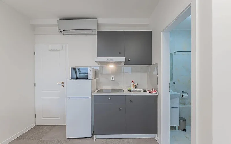 Zizkov flat/skyline views/AC/Kitchen, new bathroom photo 2