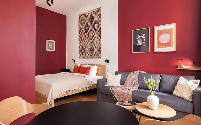 TurnKey | Vinohrady Modern Studio with Balcony II photo 2