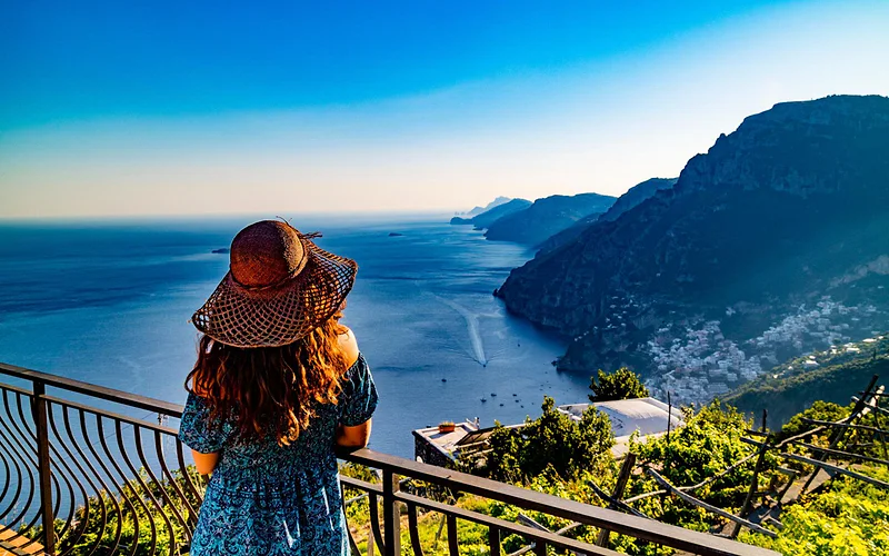 Goat Path in Positano