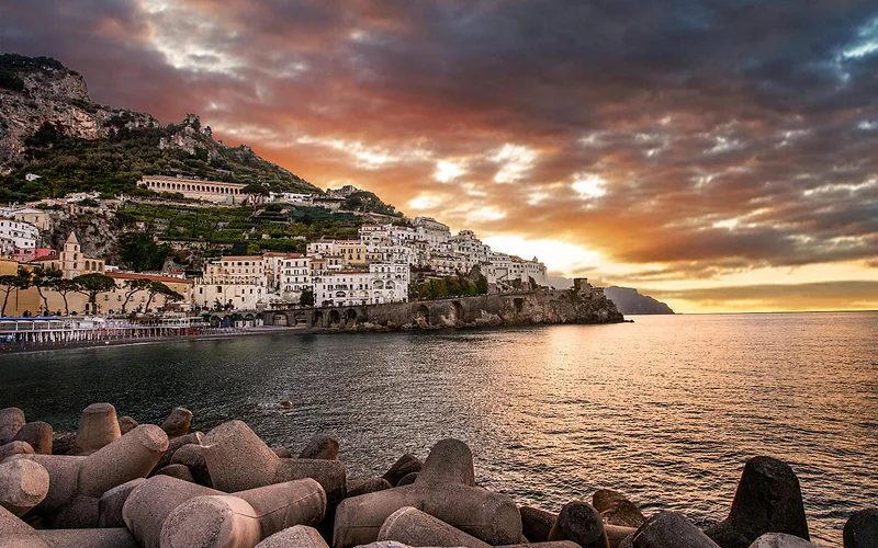 Vista d'Amalfi