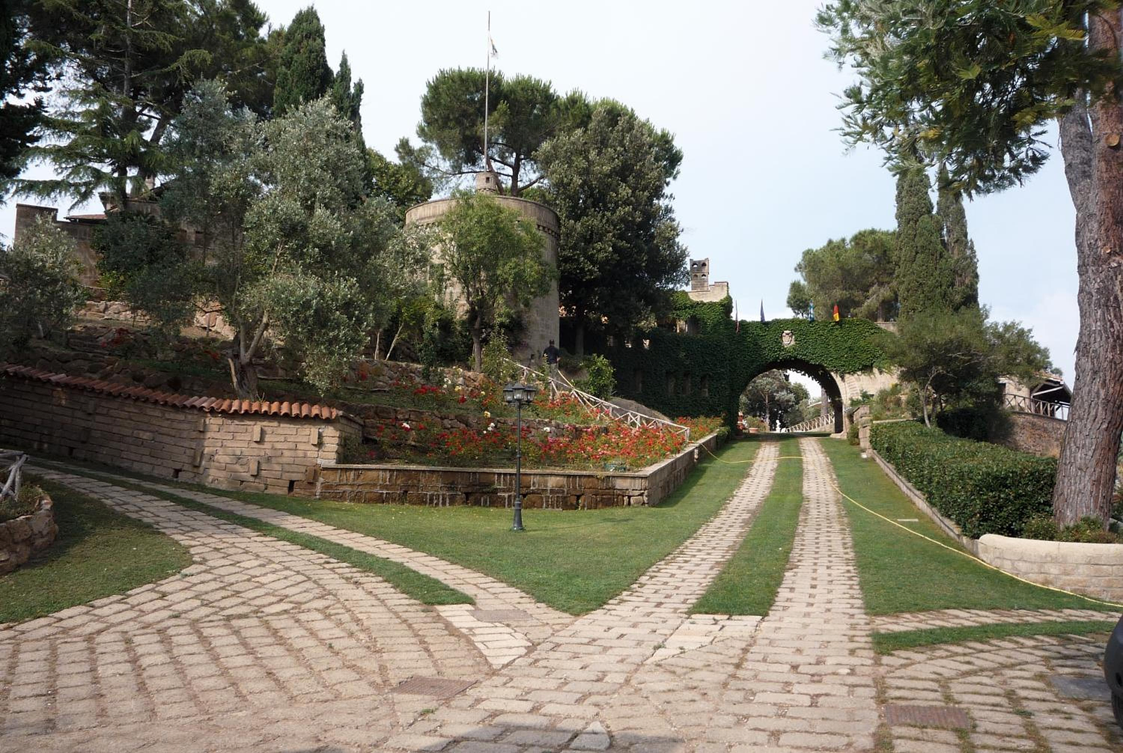 Hotels and streets in Castel di Decima, Roma