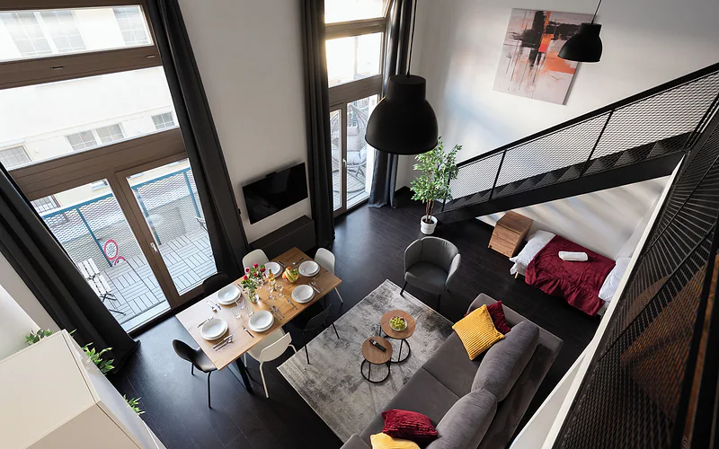 Apart loft hotel in Karlin
