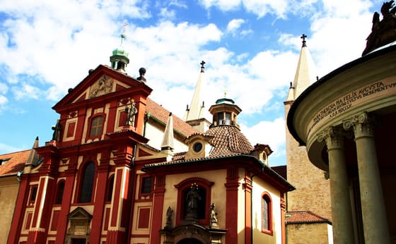 Street scene in Praha 15