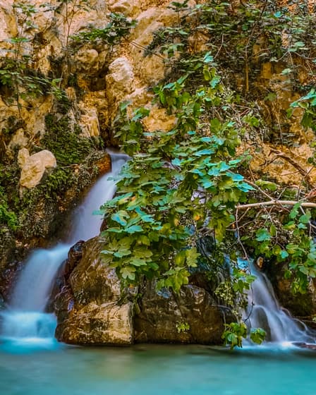 Polylimnio Waterfall photo 2