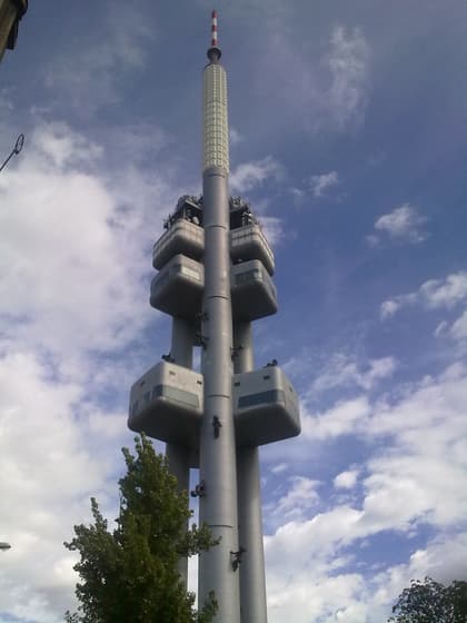 Prague TV tower - Zizkov Television Tower photo 2