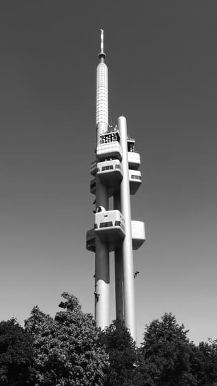 Prague TV tower - Zizkov Television Tower photo 3