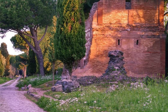 Street scene in Ardeatino
