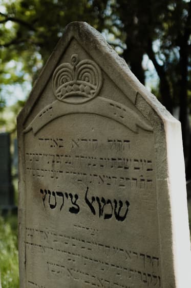 Old Jewish Cemetery in Zizkov photo 3