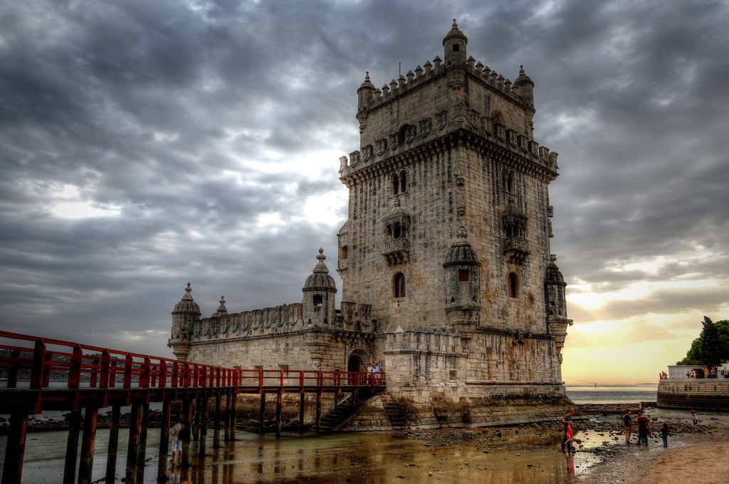 Hotels and streets in Belém, Lisboa