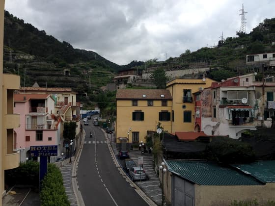 Street scene in Maiori