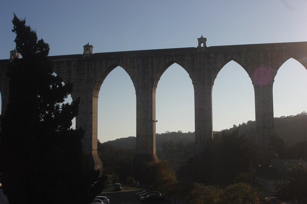 Hotels and streets in Campolide, Lisboa
