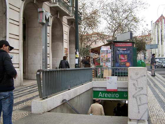 Street scene in Areeiro