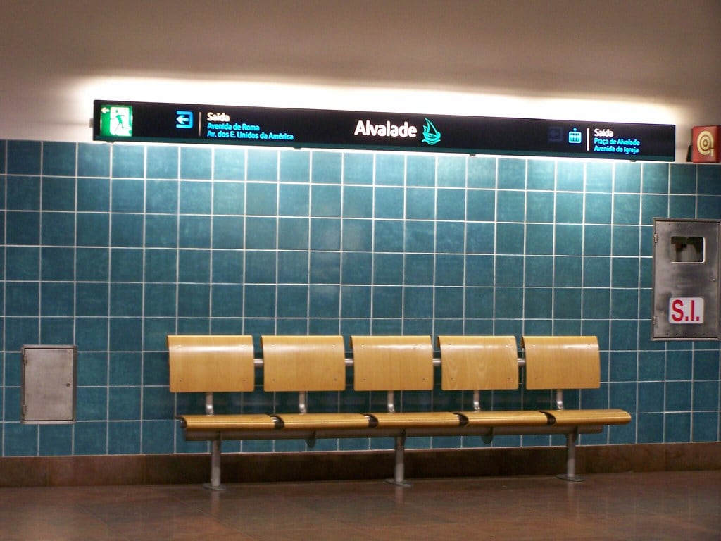 Hotels and streets in Alvalade, Lisboa