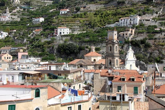 Street scene in Minori