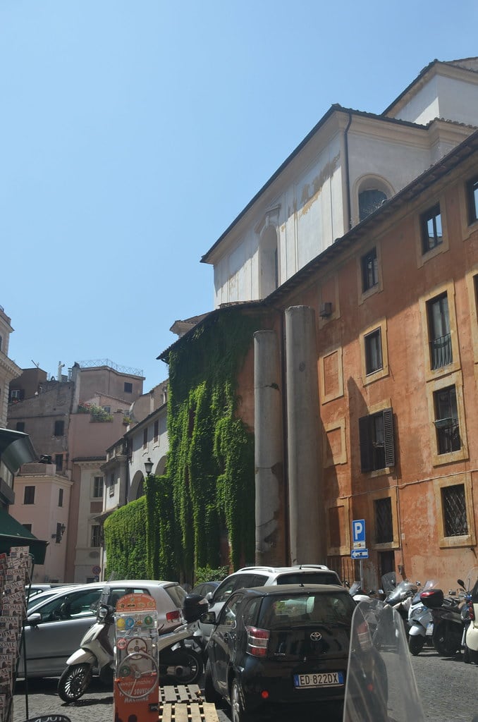 Hotels and streets in Sant'Eustachio, Roma